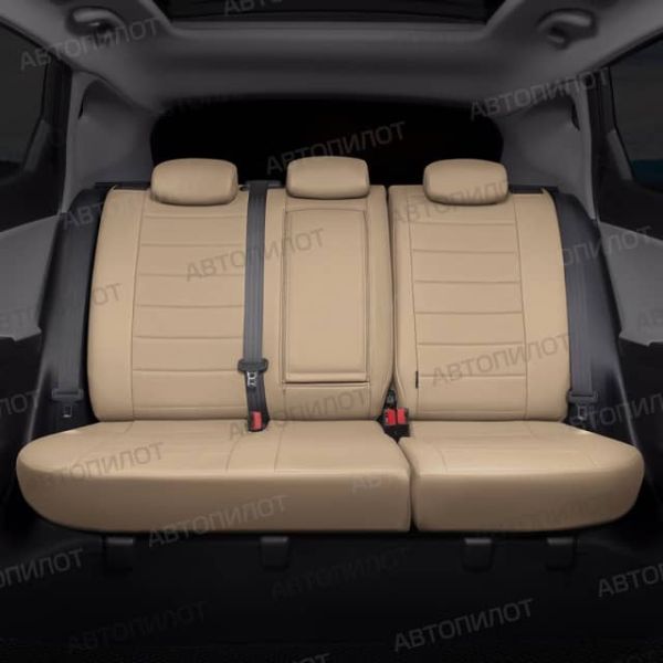 Чехлы Автопилот Экокожа на Subaru Impreza 2007-2011 г.в.