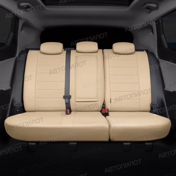 Чехлы Автопилот Экокожа на Subaru Impreza 2007-2011 г.в.