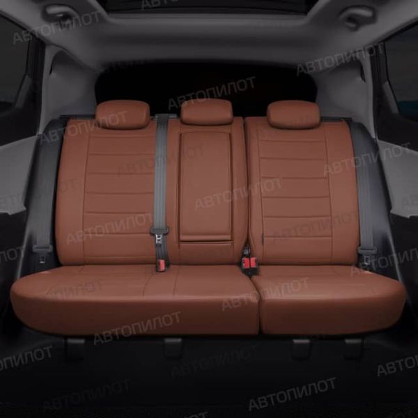 Чехлы Автопилот Экокожа на Subaru Impreza 2007-2011 г.в.