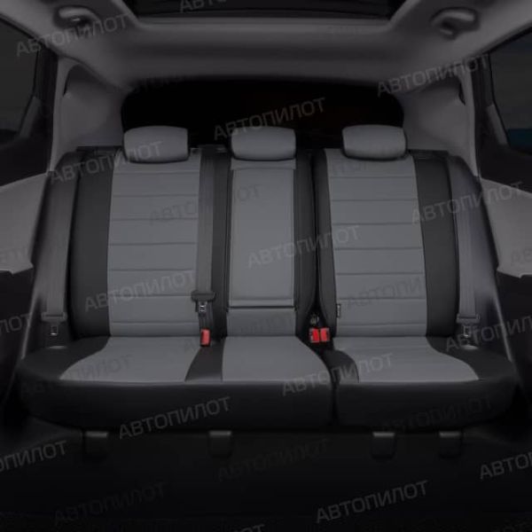 Чехлы Автопилот Экокожа на Subaru Impreza 2007-2011 г.в.