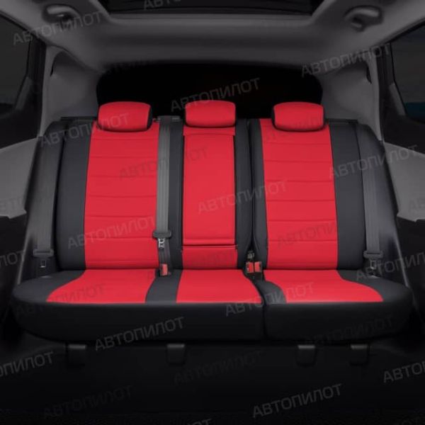 Чехлы Автопилот Экокожа на Subaru Impreza 2007-2011 г.в.