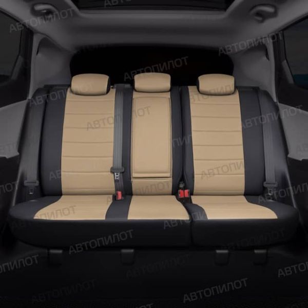 Чехлы Автопилот Экокожа на Subaru Impreza 2007-2011 г.в.