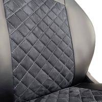 Чехлы Алькантара на Skoda Yeti 2009-2018 г.в. Чехлы Алькантара на Skoda Yeti 2009-2018 г.в.