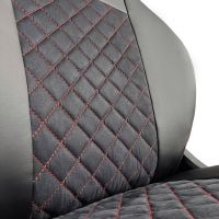 Чехлы Алькантара на Skoda Yeti 2009-2018 г.в. Чехлы Алькантара на Skoda Yeti 2009-2018 г.в.