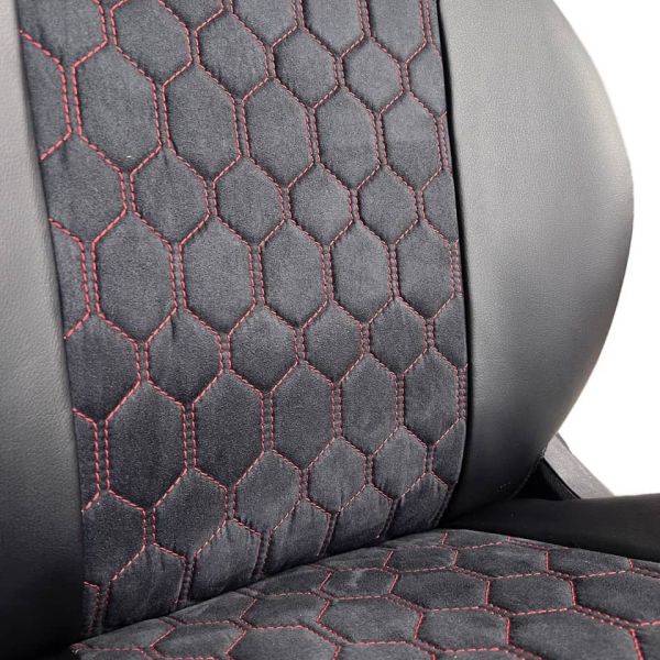 Чехлы Алькантара на Skoda Yeti 2009-2018 г.в. Чехлы Алькантара на Skoda Yeti 2009-2018 г.в.