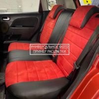 Чехлы Автопилот Алькантара на Skoda Yeti 2009-2018 г.в. Чехлы Автопилот Алькантара на Skoda Yeti 2009-2018 г.в.