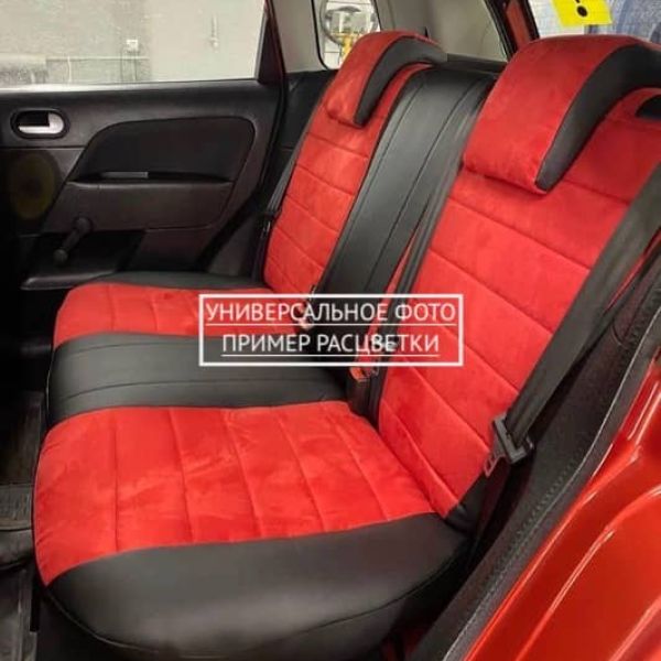 Чехлы Автопилот Алькантара на Skoda Yeti 2009-2018 г.в. Чехлы Автопилот Алькантара на Skoda Yeti 2009-2018 г.в.