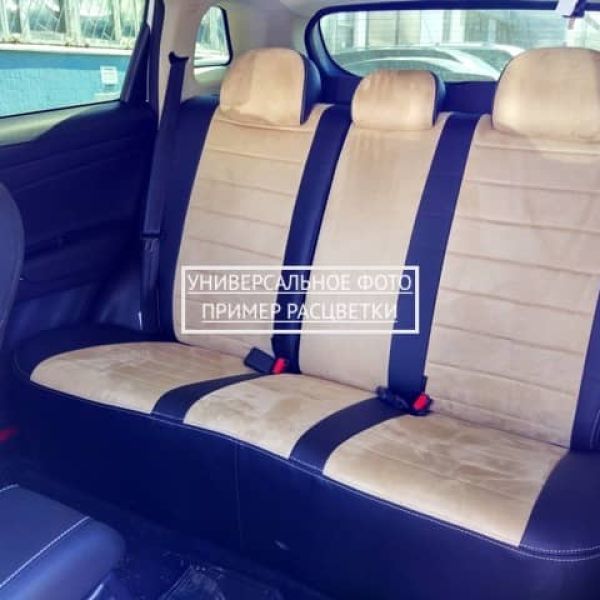 Чехлы Автопилот Алькантара на Skoda Yeti 2009-2018 г.в. Чехлы Автопилот Алькантара на Skoda Yeti 2009-2018 г.в.