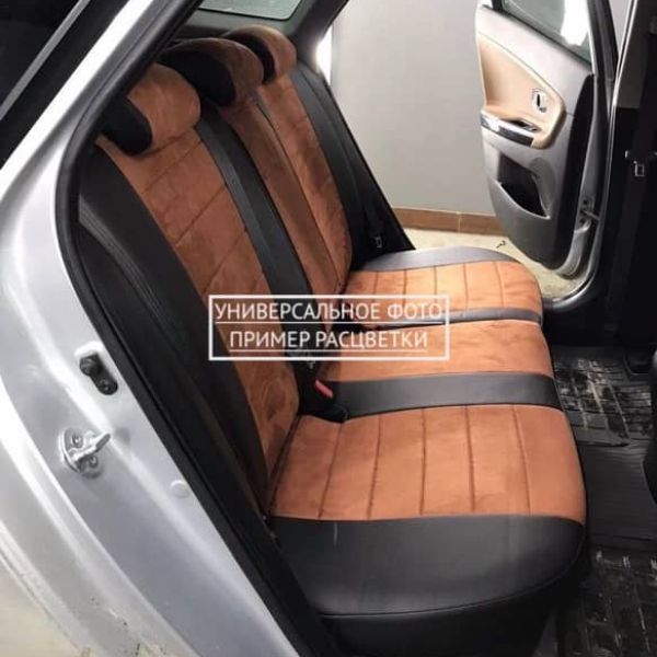 Чехлы Автопилот Алькантара на Skoda Yeti 2009-2018 г.в. Чехлы Автопилот Алькантара на Skoda Yeti 2009-2018 г.в.
