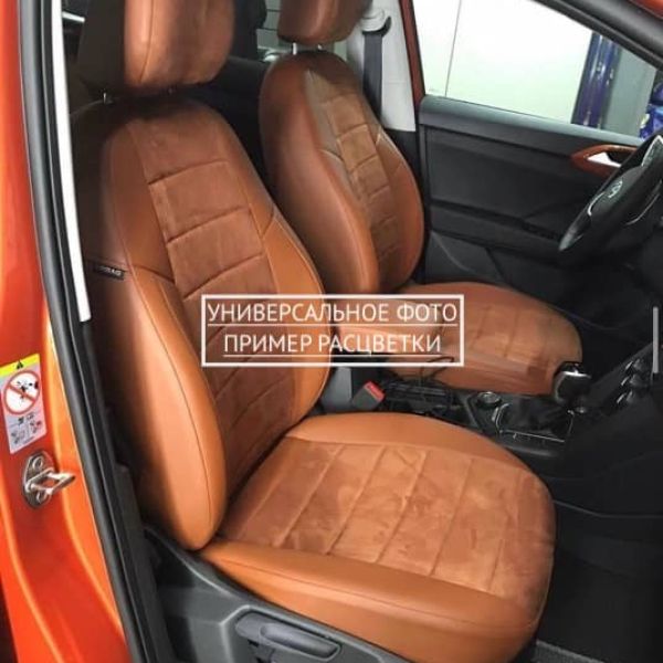 Чехлы Автопилот Алькантара на Skoda Yeti 2009-2018 г.в. Чехлы Автопилот Алькантара на Skoda Yeti 2009-2018 г.в.