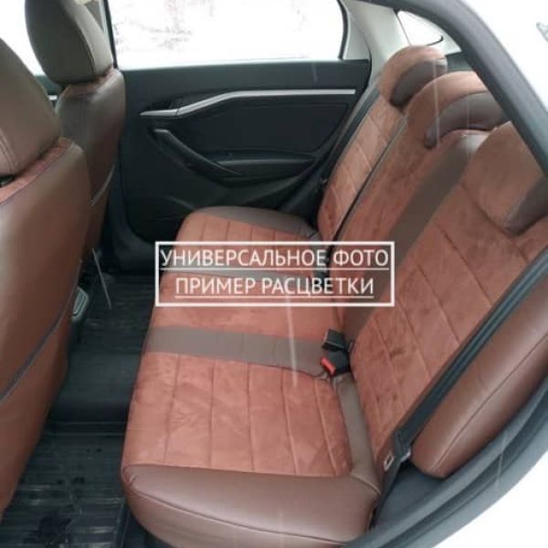 Чехлы Автопилот Алькантара на Skoda Yeti 2009-2018 г.в. Чехлы Автопилот Алькантара на Skoda Yeti 2009-2018 г.в.