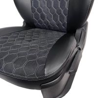 Чехлы Алькантара на Skoda Yeti 2009-2018 г.в. Чехлы Алькантара на Skoda Yeti 2009-2018 г.в.