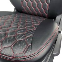 Чехлы Экокожа Ромб на Skoda Yeti 2009-2018 г.в. Чехлы Экокожа Ромб на Skoda Yeti 2009-2018 г.в.